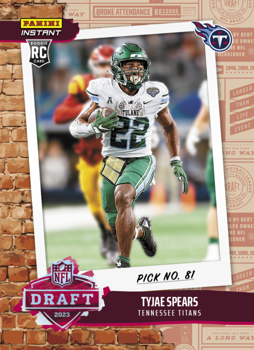 Product image for -Tyjae Spears - 2023 NFL I