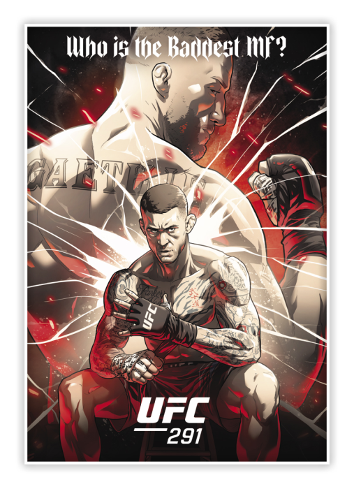 Product image for -UFC 291 Artist Series Pos