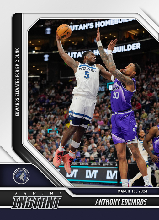 Panini Instant On Demand Sports Cards