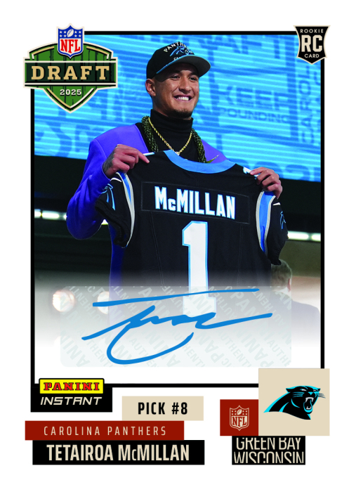 Product image for -Tetairoa McMillan - 2025 