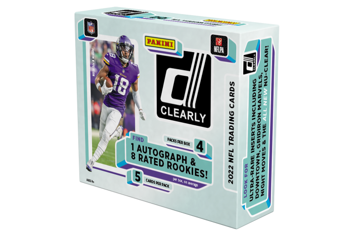 Product image for -2022 Panini Clearly Donru
