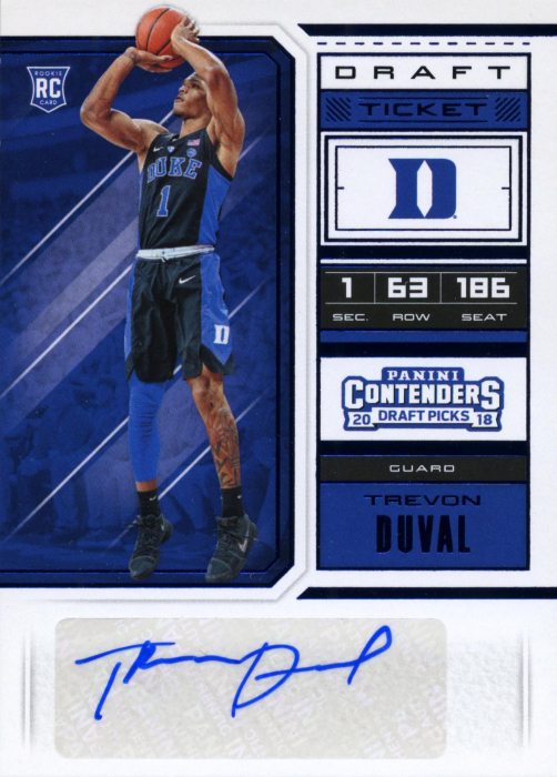 Product image for -Trevon Duval - 2018 Conte