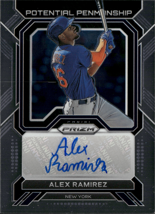 Product image for - Alex Ramirez - 2023 Prizm Potential Penmanship