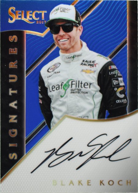 Product image for - Blake Koch-Select-Signatures Blue Prizms