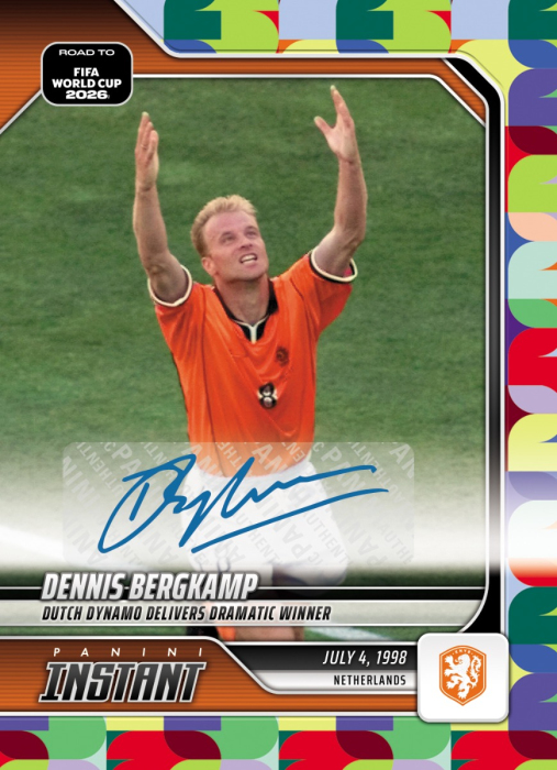 Product image for - Dennis Bergkamp - 2026 Panini Instant Road to FIFA World Cup 2026™ #5 - Multi 1/