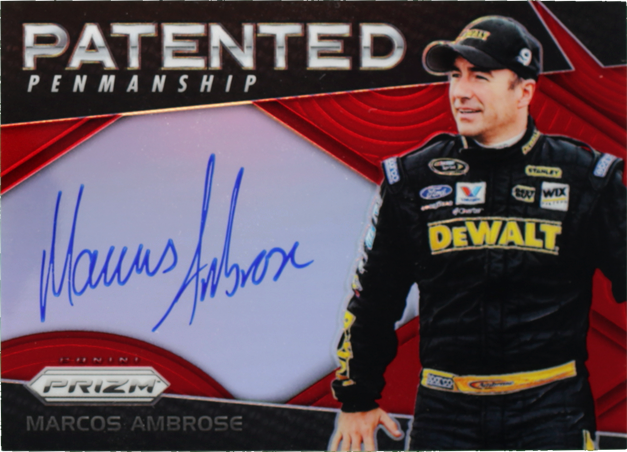 Product image for - Marcos Ambrose-Prizm-Patented Pennmanship Red Prizm