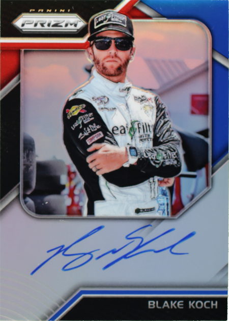 Product image for - Blake Koch-Prizm-Driver Signatures Red White and Blue Prizm
