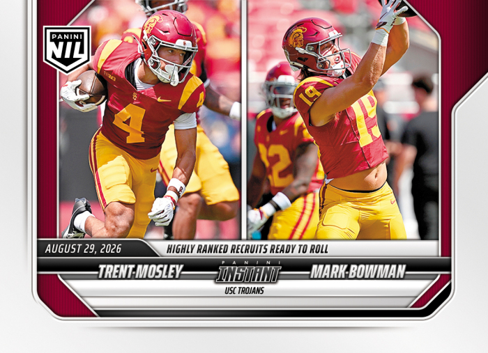 Product image for - Trent Mosley/Mark Bowman - 2026 Panini NIL College Football #I-TMMB - Base