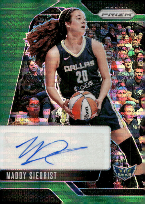 Product image for - Maddy Siegrist - 2024 Prizms Signatures Prizms Green Pulsar