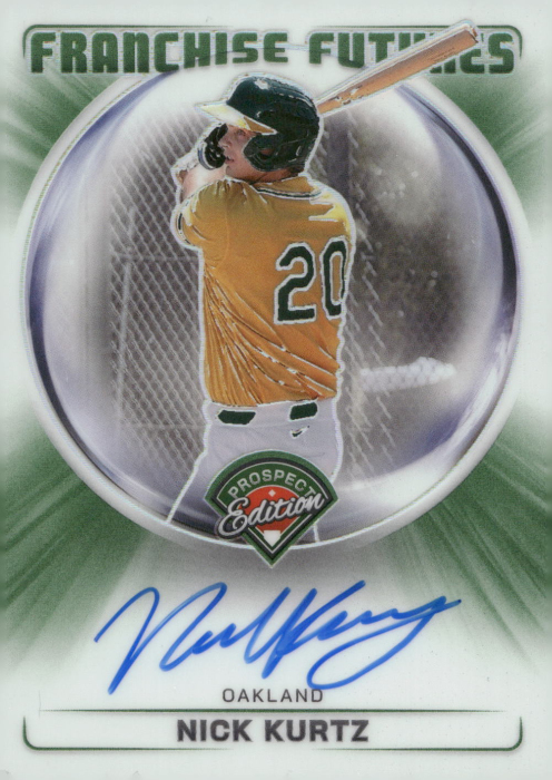Product image for - Nick Kurtz - 2024 Prospect Editions Franchise Signatures Green