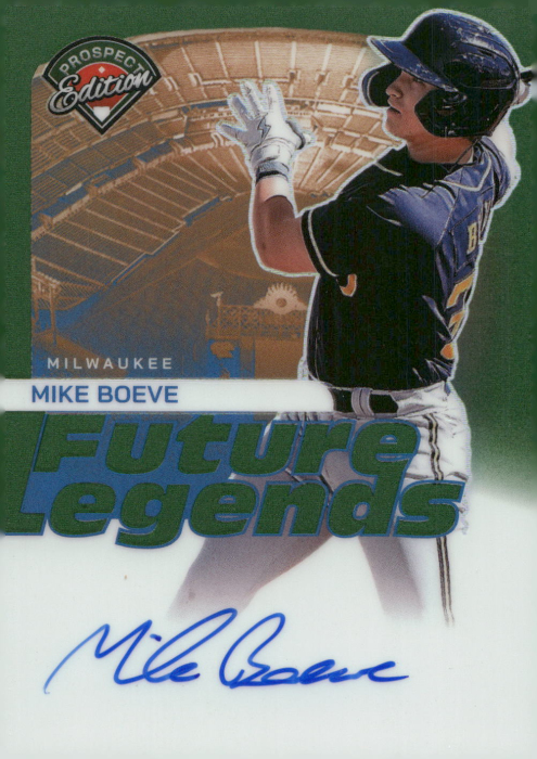 Product image for - Mike Boeve - 2024 Prospect Edition Future Legends Signatures Green