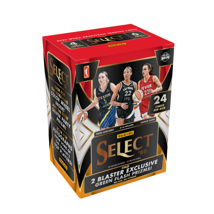 Product image for - 2025 Panini Select WNBA Trading Card Box (Hobby Blaster)