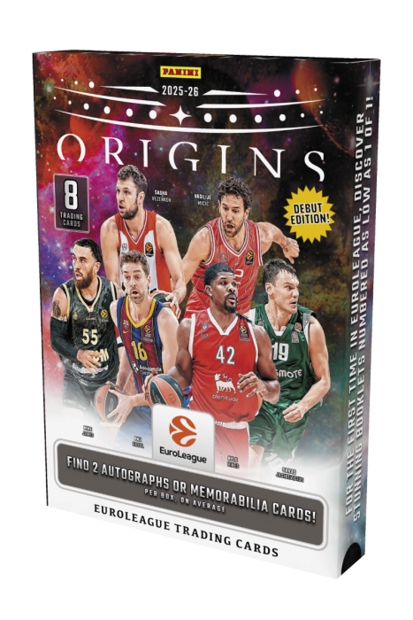 Product image for - 2025-26 Panini Origins Euroleague Trading Card Box (Hobby)