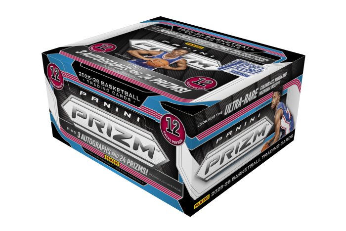 Product image for - 1st off the Line 2025-26 Panini Prizm Basketball Trading Card Box