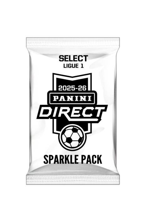 Product image for - 2025-26 Panini Select Ligue 1 White Sparkle Packs - 3 Cards per Pack on Average