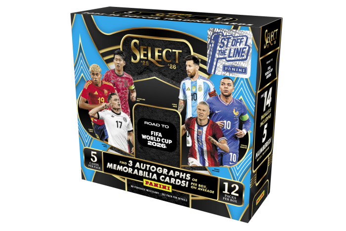 Product image for - 1st off the Line 2025-26 Panini Select Road to FIFA World Cup 2026™ Trading Card