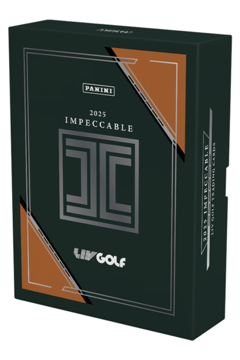 Product image for - 2025 Panini Impeccable LIV Golf Trading Card Box (Hobby)