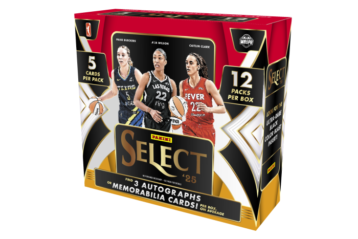Product image for - 2025 Panini Select WNBA Trading Card Box (Hobby)