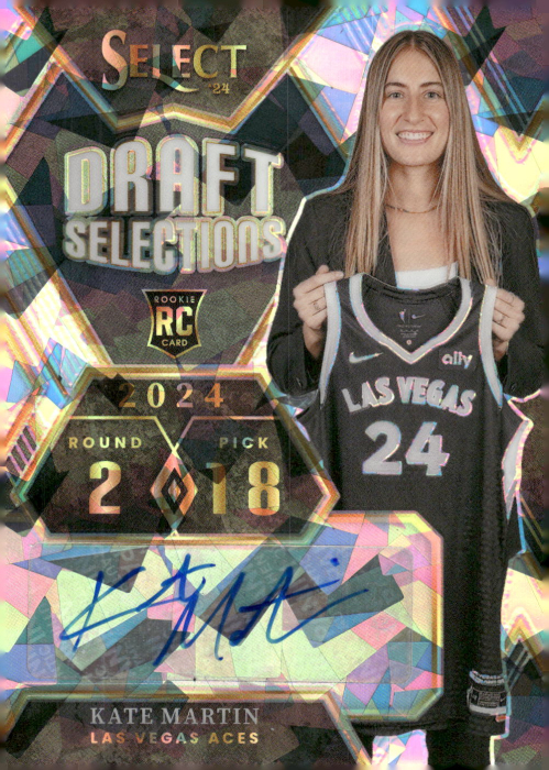 Product image for - Kate Martin - 2024 WNBA Select Signatures Ice Prizms