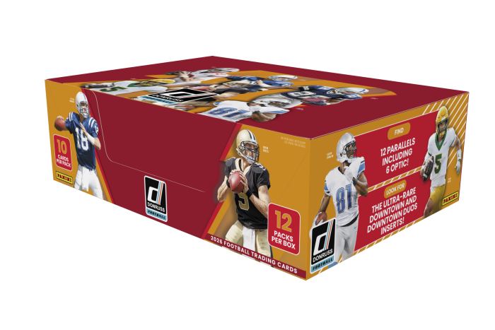 Product image for - 2026 Panini Donruss Football Trading Card Box (Hobby)