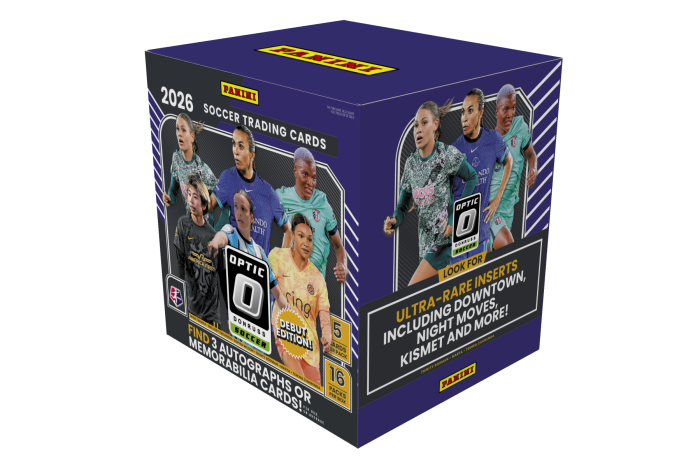Product image for - 2026 Panini Donruss Optic NWSL Trading Card Box (Hobby)