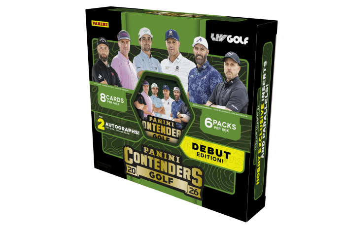 Product image for - 2026 Panini Contenders LIV Golf Trading Card Box (Hobby)