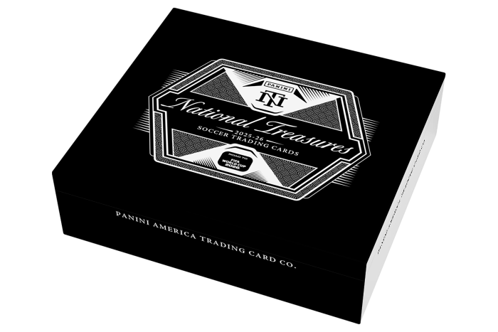Product image for - 2025-26 Panini National Treasures Road to FIFA World Cup 2026™ Trading Card Box