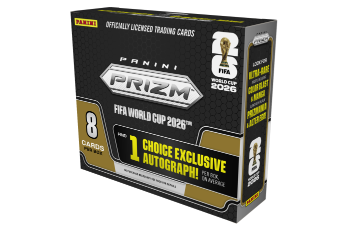 Product image for - 2026 Panini Prizm FIFA World Cup 2026™ Trading Card Box (Choice)