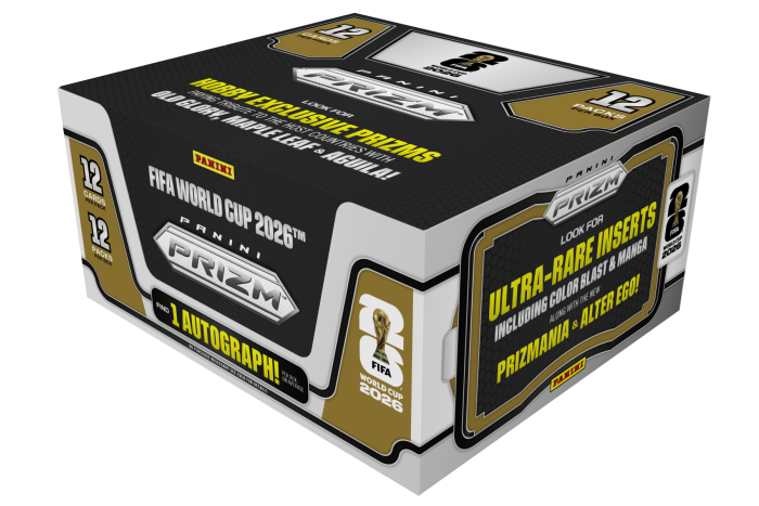 Product image for - 2026 Panini Prizm FIFA World Cup 2026™ Trading Card Box (Hobby)