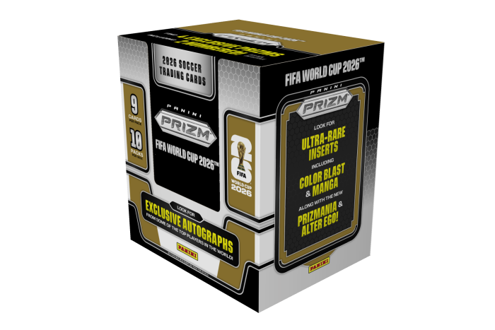 Product image for - 2026 Panini Prizm FIFA World Cup 2026™ Trading Card Box (Hobby Preferred)