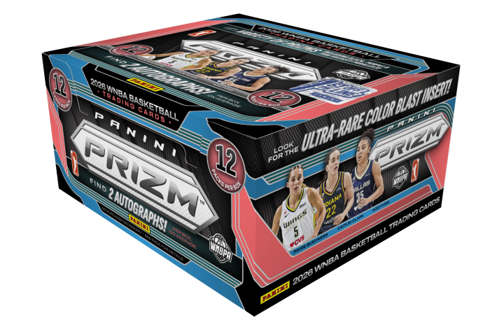 Product image for - 1st off the Line 2026 Panini Prizm WNBA Trading Card Box