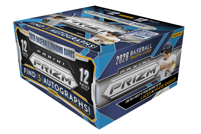 Product image for - 1st off the Line 2026 Panini Prizm Baseball Trading Card Box