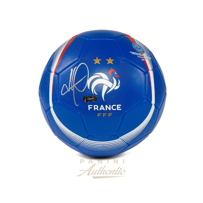 Product image for - Kylian Mbappe Autographed Royal Blue French Football Federation National Team Re