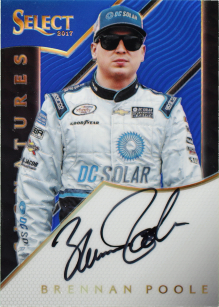 Product image for - Brennan Poole-Select-Signatures Blue Prizms