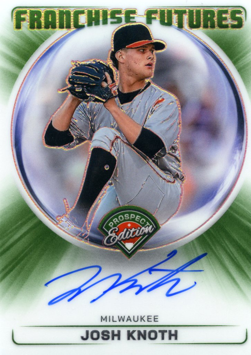 Product image for - Josh Knoth - 2024 Prospect Edition Franchise Futures Signatures Green