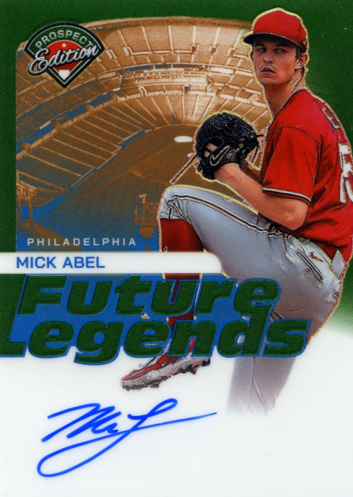 Product image for - Mick Abel - 2024 Prospect Edition Future Legends Signatures Green