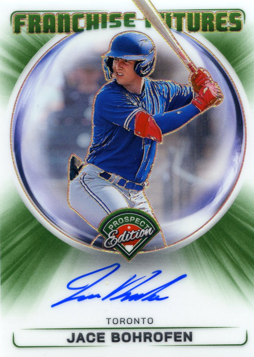 Product image for - Jace Bohrofen - 2024 Prospect Edition Franchise Futures Signatures Green
