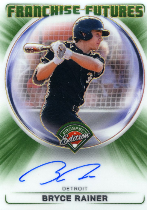 Product image for - Bryce Rainer - 2024 Prospect Edition Franchise Futures Signatures Green