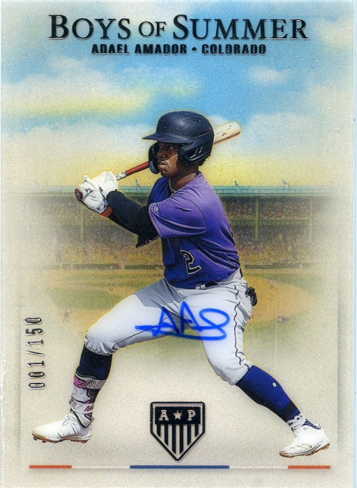 Product image for - Adael Amador - 2023 America's Pastime Boys of Summer Autographs