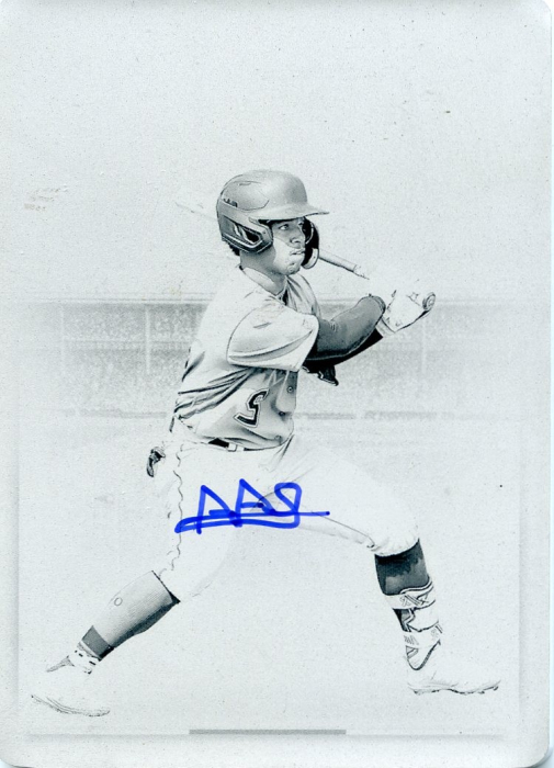 Product image for - Adael Amador - 2023 America's Pastime Boys of Summer Autographs Printing Plates