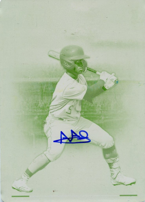 Product image for - Adael Amador - 2023 America's Pastime Boys of Summer Autographs Printing Plates