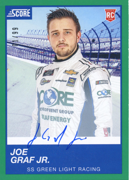 Product image for - Joe Graf Jr. 2020 Chronicles Racing Score Autographs 