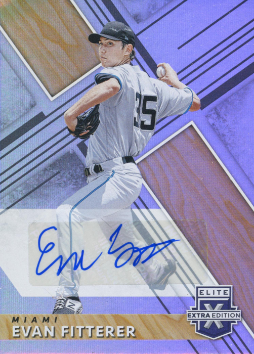 Product image for - Evan Fitterer 2019 Elite Extra Edition Autographs 