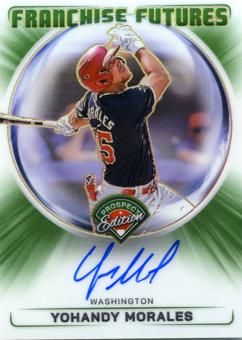 Product image for - Yohandy Morales - 2024 Prospect Edition Franchise Futures Signatures Green