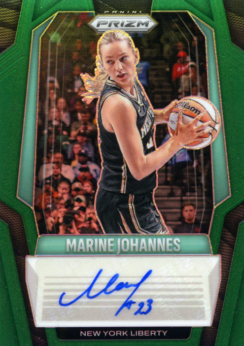 Product image for - Mariane Johannes - 2025 WNBA Prizms Signatures Prizms Green