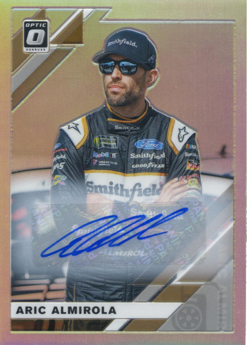 Product image for - Aric Almirola - 2020 Donruss Optic Signatures Holo