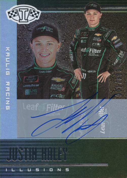 Product image for - Justin Haley - 2020 Chronicles Illusions Autographs 