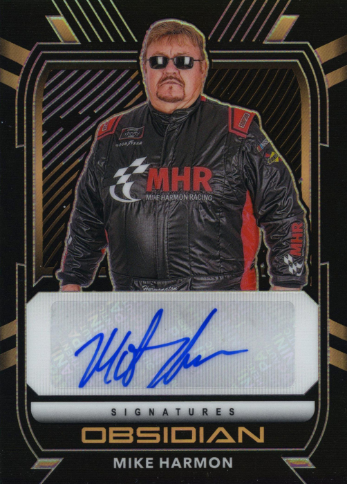 Product image for - Mike Harmon - 2021 Chronicles Racing Obsidian Signatures 