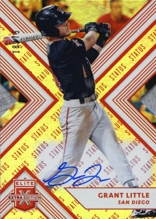 Product image for - Grant Little - 2018 Elite Extra Edition Autograph Status Die-Cut Red