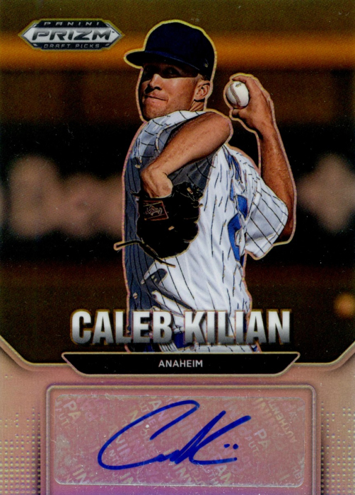 Product image for - Caleb Kilian - 2022 Prizm Draft Picks Autographs 